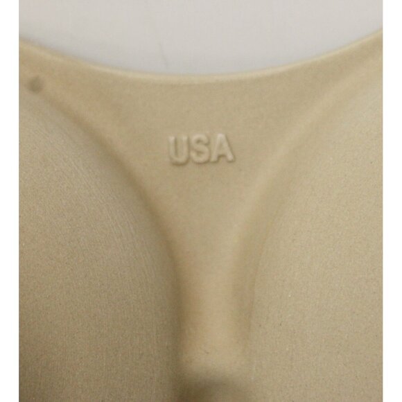 NEW The Pampered Chef Microwave Egg Cooker 1372 Stoneware Double Beige Scraper - Picture 10 of 16